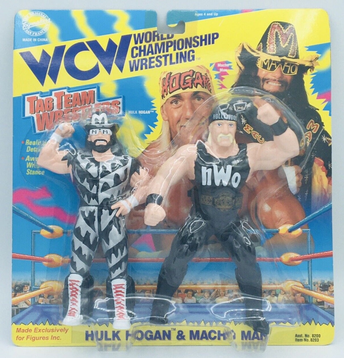 1996 WCW OSFTM Collectible Wrestlers [LJN Style] Tag Team