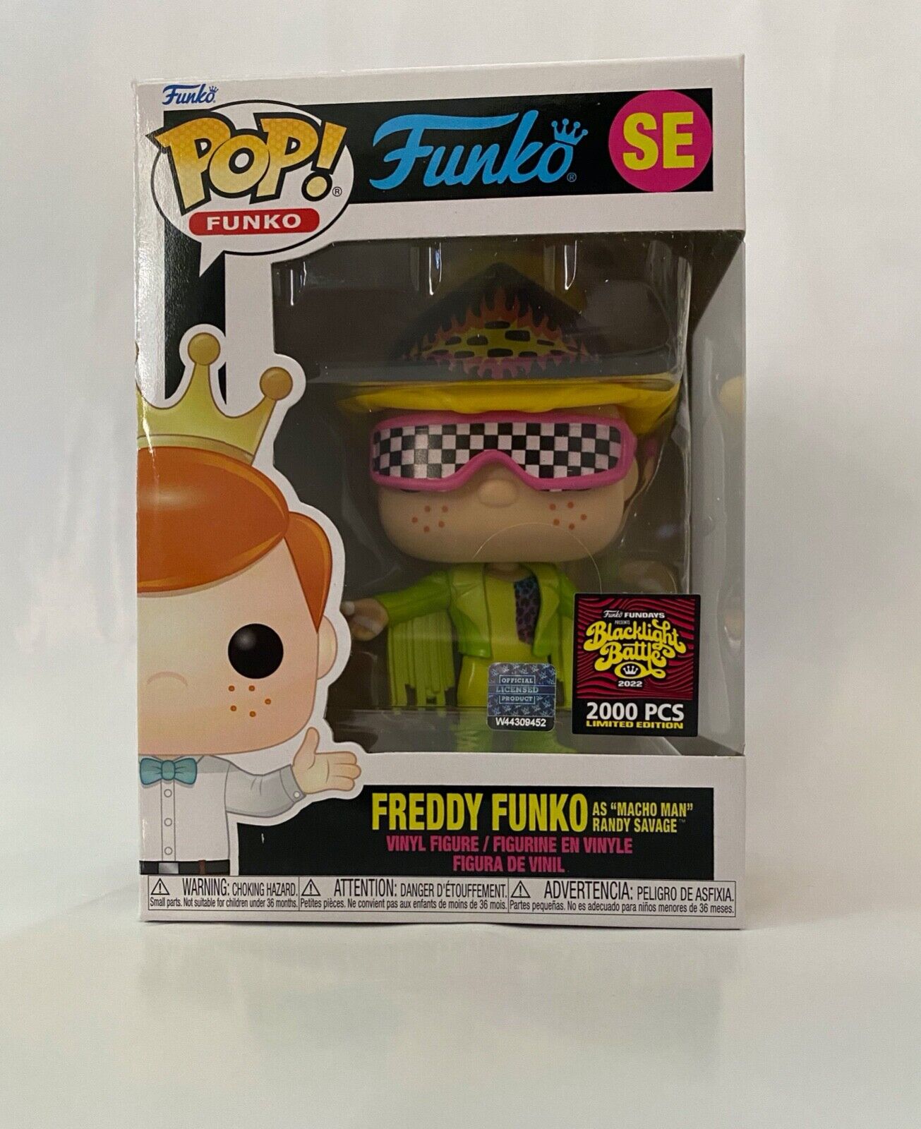 2022 WWE Funko POP! Vinyls SE Freddy Funko [As "Macho Man" Randy Savage, Exclusive]
