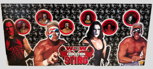 2001 WCW Toy Biz Evolution of Sting