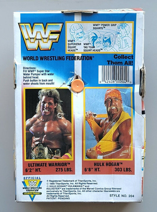 1990 WWF Multi Toys Superstar Water Pumpers Ultimate Warrior