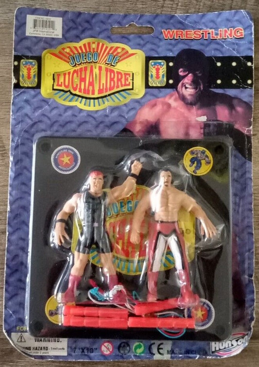 Hunson Juego de Lucha Libre Bootleg/Knockoff 2-Pack