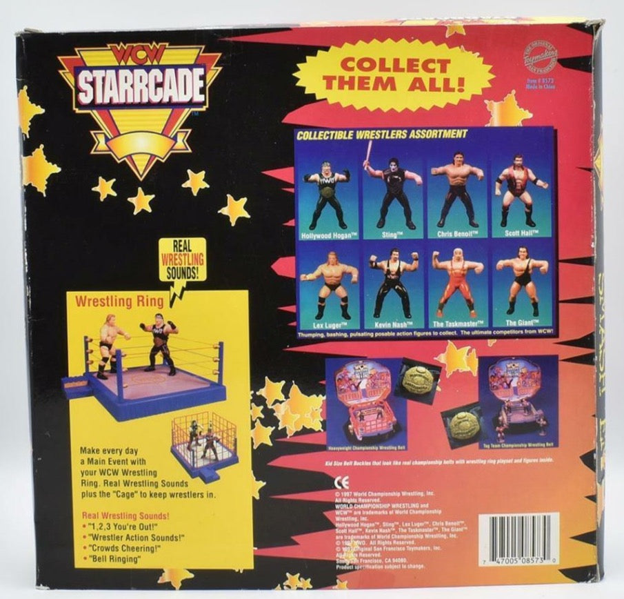 1997 WCW OSFTM Vibrating WCW Starrcade: Hollywood Hogan vs. Sting