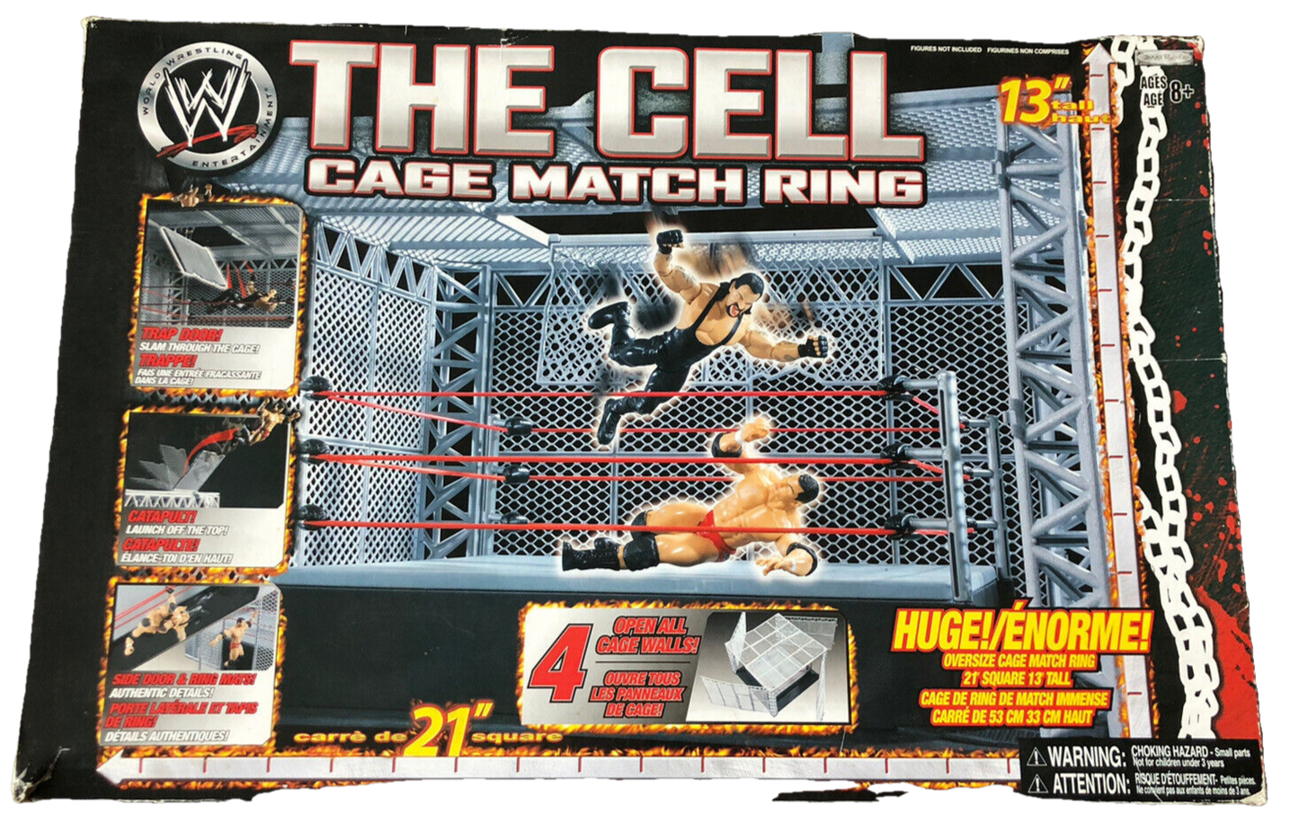 2009 WWE Jakks Pacific The Cell: Cage Match Ring