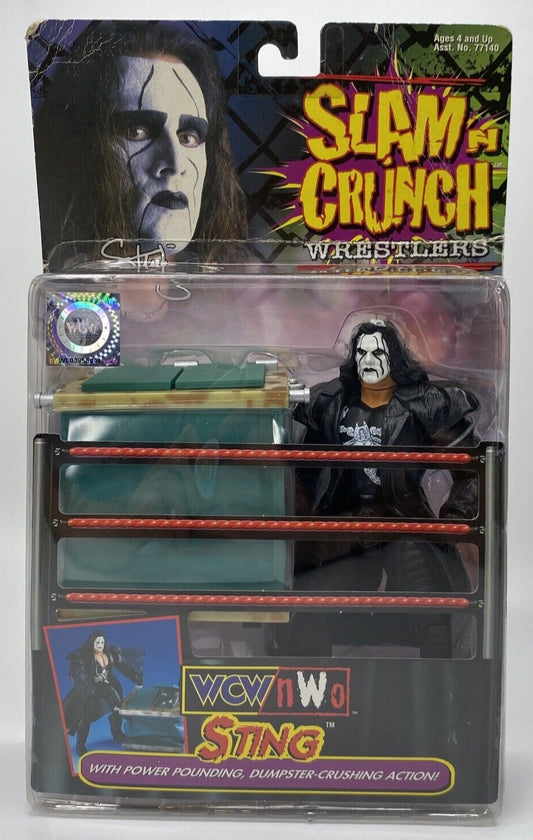 1999 WCW Toy Biz Slam 'N' Crunch Sting