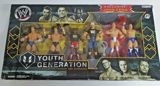 2005 WWE Jakks Pacific Youth Generation [With Charlie Haas, Randy Orton, Shelton Benjamin, John Cena, Rob Conway & Rene Dupree]