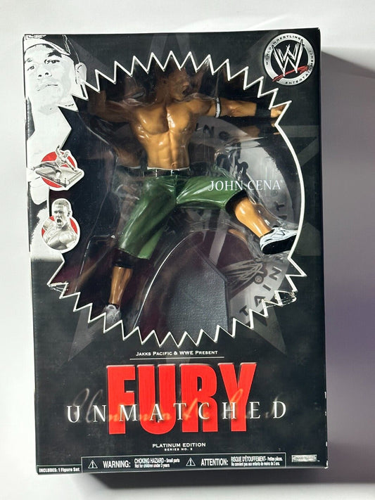 2007 WWE Jakks Pacific Unmatched Fury Series 3 John Cena