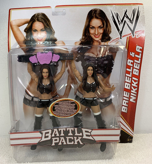 2011 WWE Mattel Basic Battle Packs Series 15 Brie Bella & Nikki Bella