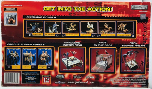 2001 WWF Jakks Pacific Titantron Live "Corporate Corruption " Box Set: Stone Cold Steve Austin, Vince McMahon & Triple H