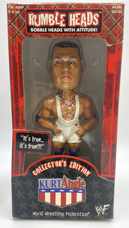 2001 WWF Aspen Rumble Heads Series 1 Kurt Angle