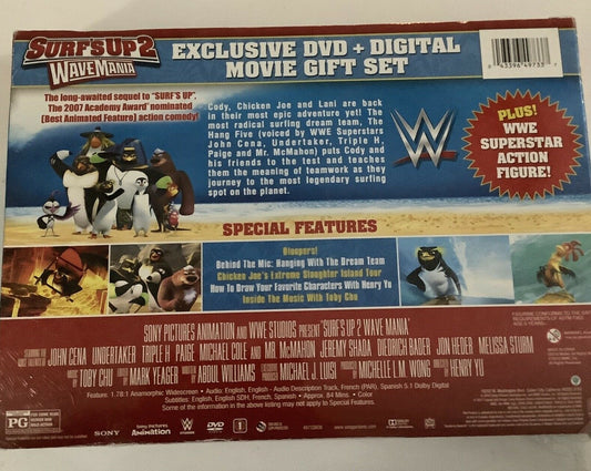2016 WWE Mattel Surf's Up 2: Wavemania Walmart Exclusive DVD Gift Set Cesaro [Basic Series 41]