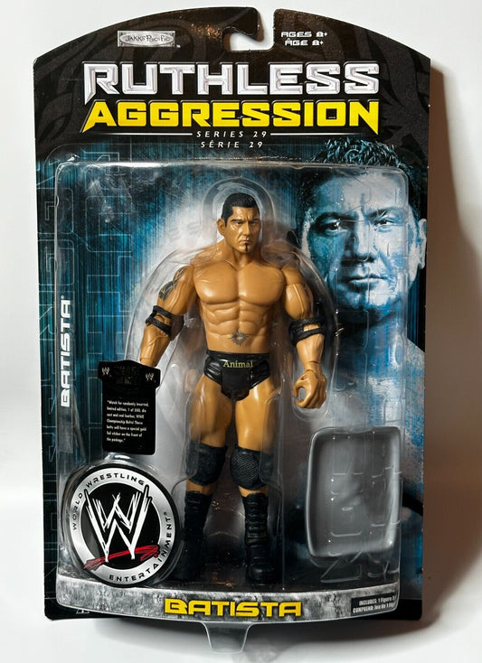 2007 WWE Jakks Pacific Ruthless Aggression Series 29 Batista