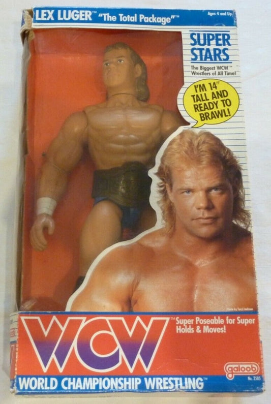 1991 WCW Galoob 14" Articulated Lex Luger