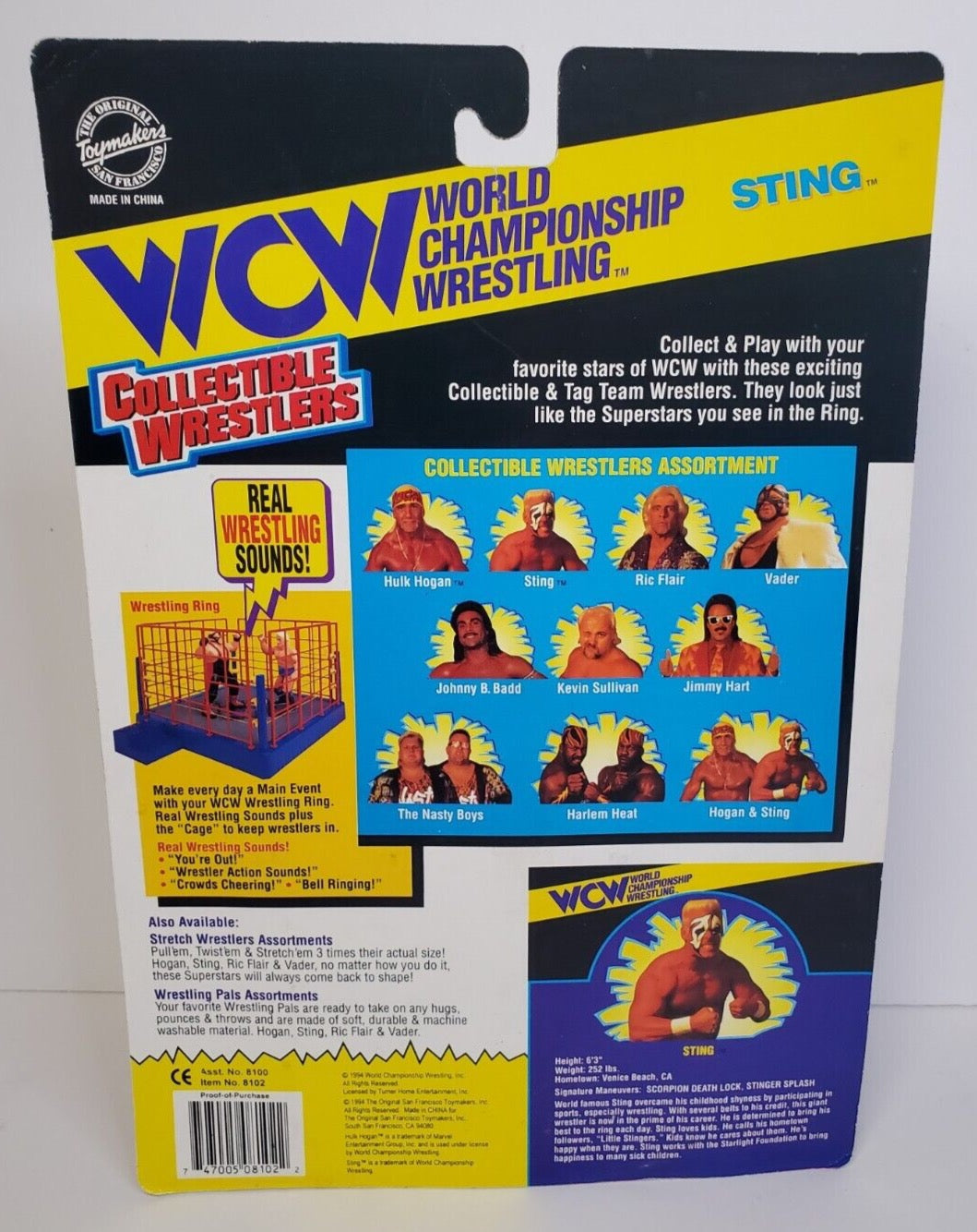 1995 WCW OSFTM Collectible Wrestlers [LJN Style] Series 2