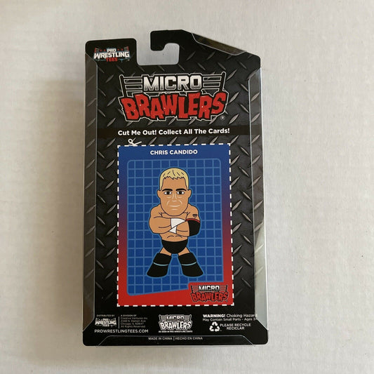 2022 Pro Wrestling Tees Crate Exclusive Micro Brawlers Chris Candido [March, Chase]