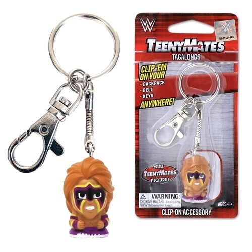 2017 Party Animal Toys WWE TeenyMates Tagalongs Ultimate Warrior