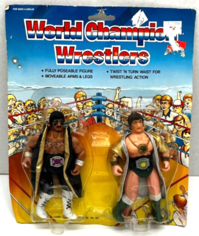 Soma World Champion Wrestlers 2-Pack: Black Hawk & Jacky Jade
