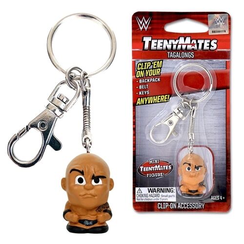 2017 Party Animal Toys WWE TeenyMates Tagalongs The Rock