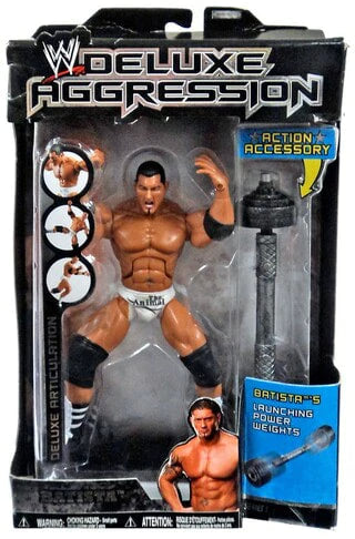 2005 WWE Jakks Pacific Deluxe Aggression Series 1 Batista
