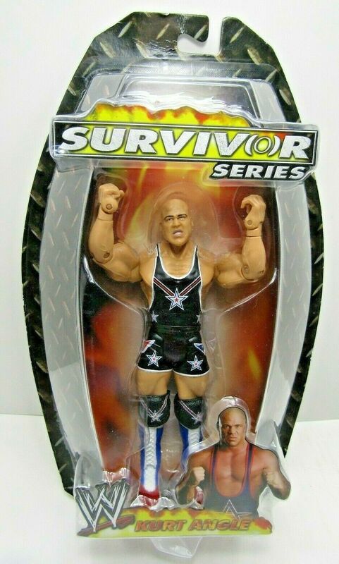 2006 WWE Jakks Pacific Ruthless Aggression Pay Per View Series 11 Kurt Angle