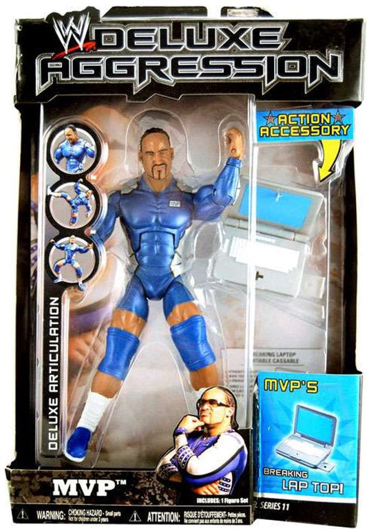 2007 WWE Jakks Pacific Deluxe Aggression Series 11 MVP