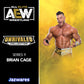 2022 AEW Jazwares Unrivaled Collection Series 9 #74 Brian Cage [With Cards]