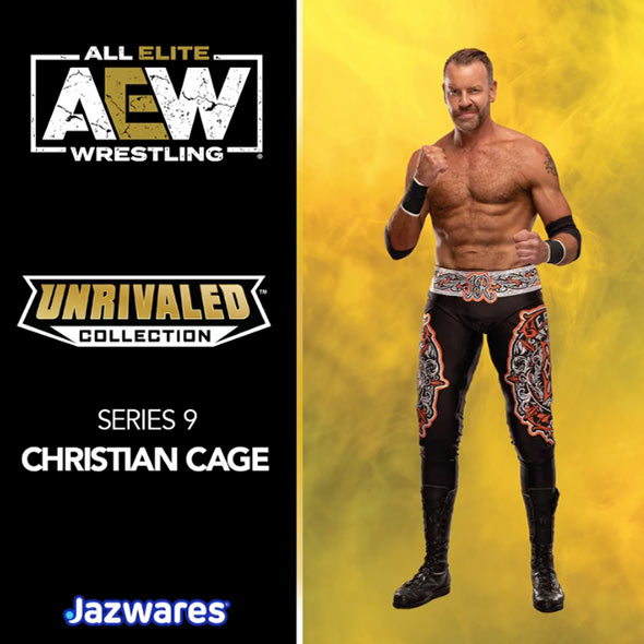 2022 AEW Jazwares Unrivaled Collection Series 9 #76 Christian Cage [With Cards]