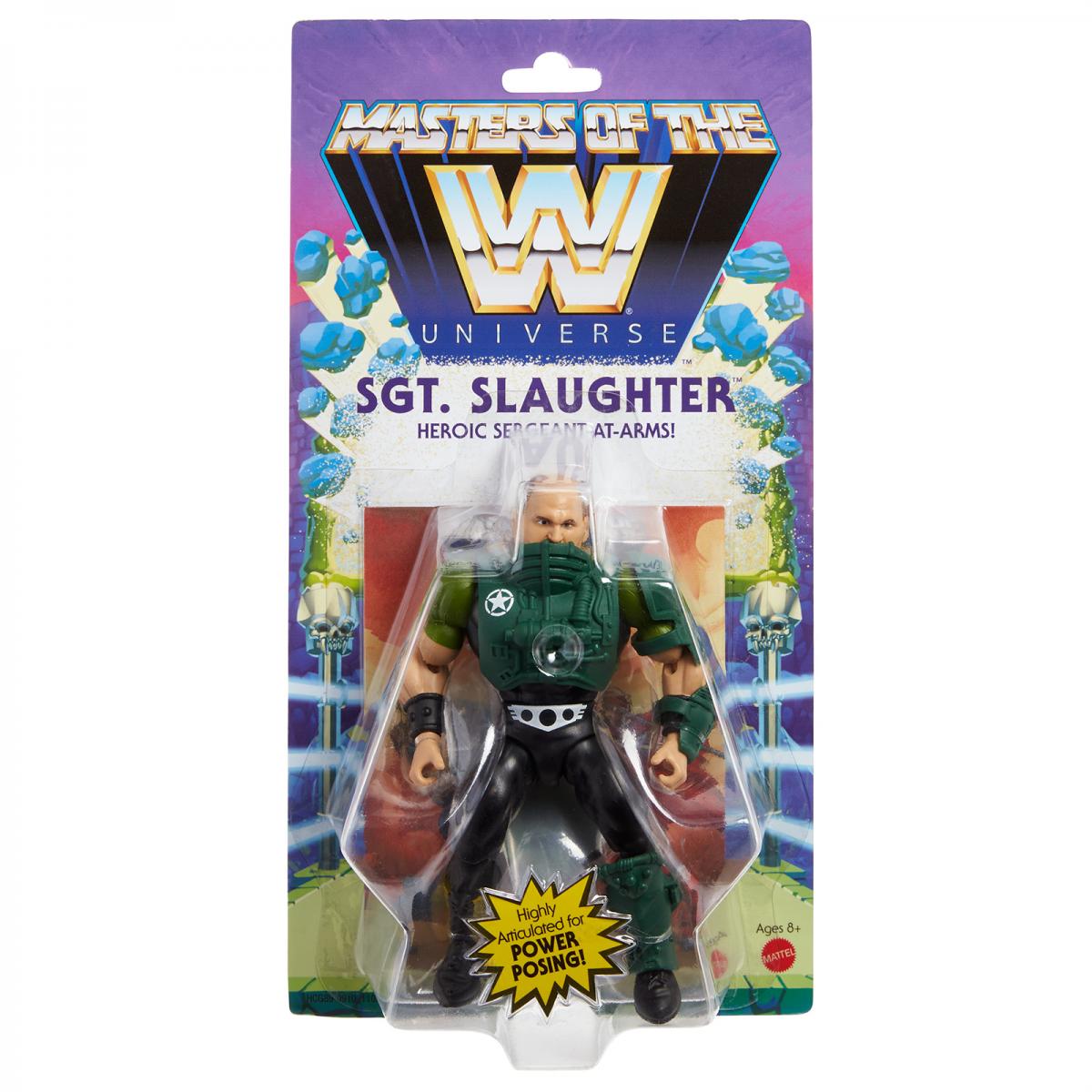 2021 Mattel Masters of the WWE Universe Series 7 Sgt. Slaughter [Exclusive]
