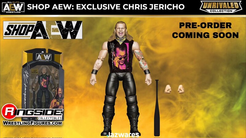 2021 AEW Jazwares Unrivaled Collection Shop AEW Exclusive #01 Chris Jericho