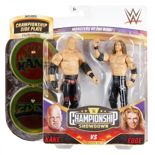 2021 WWE Mattel Basic Championship Showdown Series 3 Kane vs. Edge