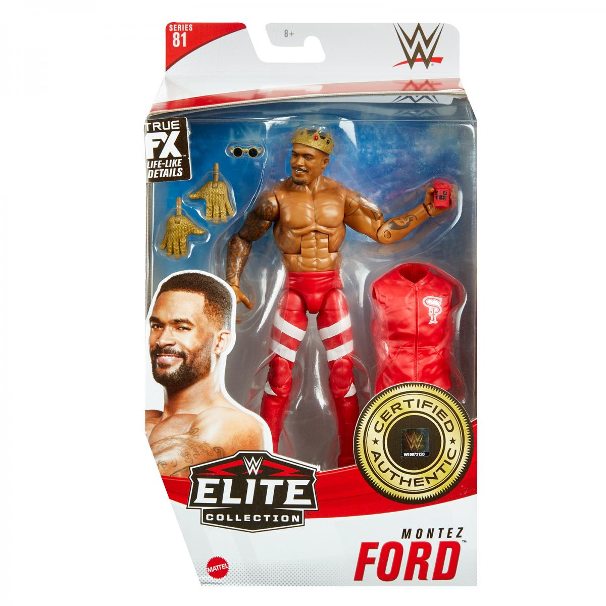 2021 WWE Mattel Elite Collection Series 81 Montez Ford
