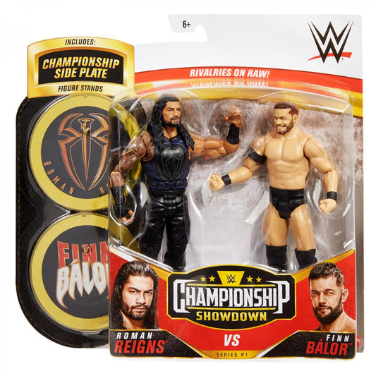 2020 WWE Mattel Basic Championship Showdown Series 1 Roman Reigns vs. Finn Balor