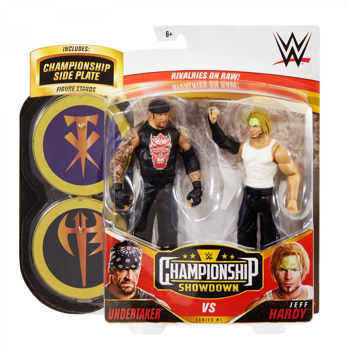 2020 WWE Mattel Basic Championship Showdown Series 1 Undertaker vs. Jeff Hardy