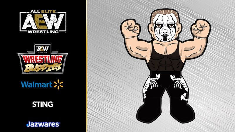 2022 AEW Jazwares Wrestling Buddies Walmart Exclusive Sting