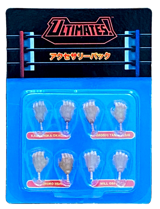 2021 NJPW Super7 Ultimates Series 1 Replacement Hands