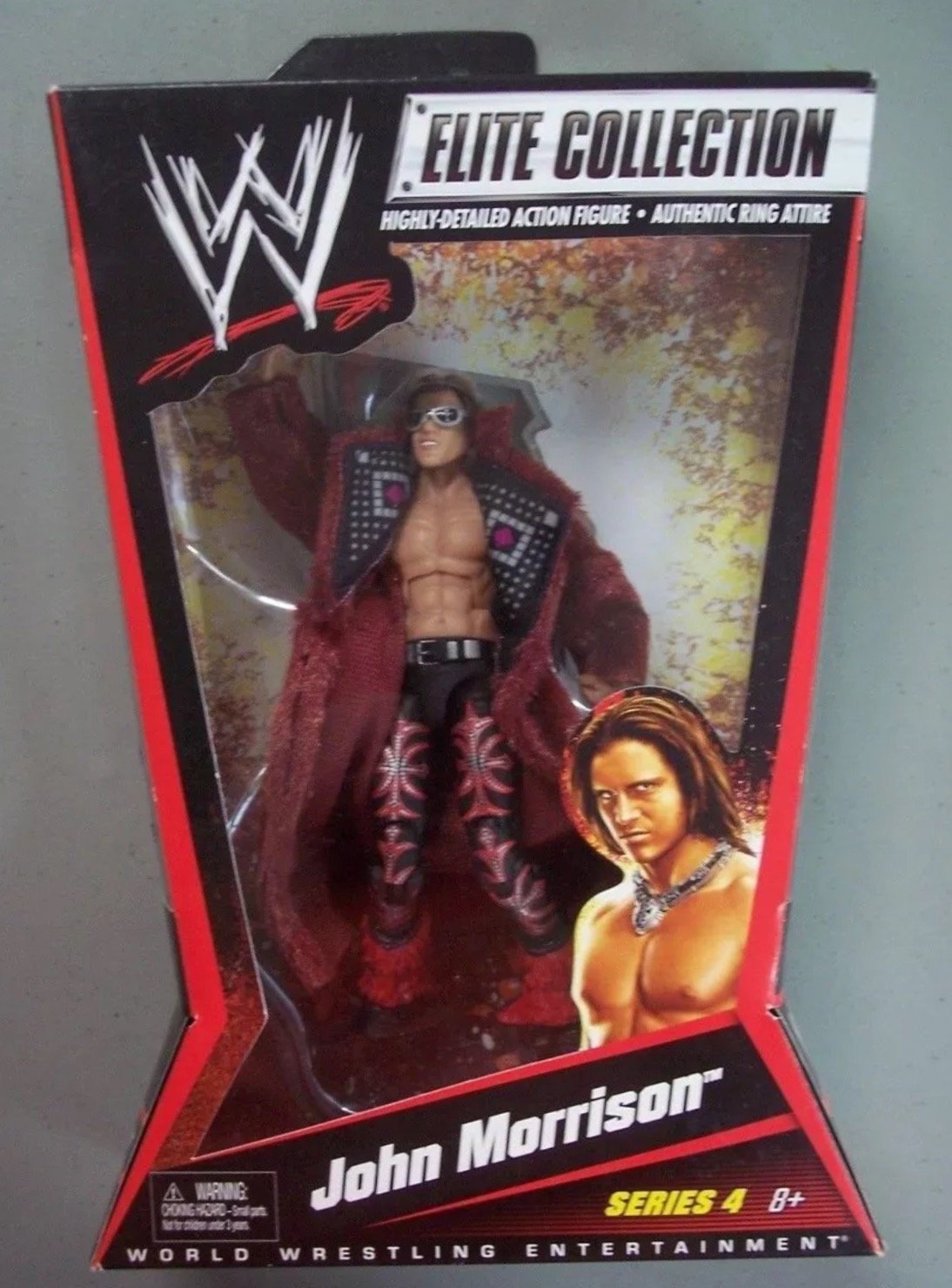 2010 WWE Mattel Elite Collection Series 4 John Morrison [With Maroon Robe]