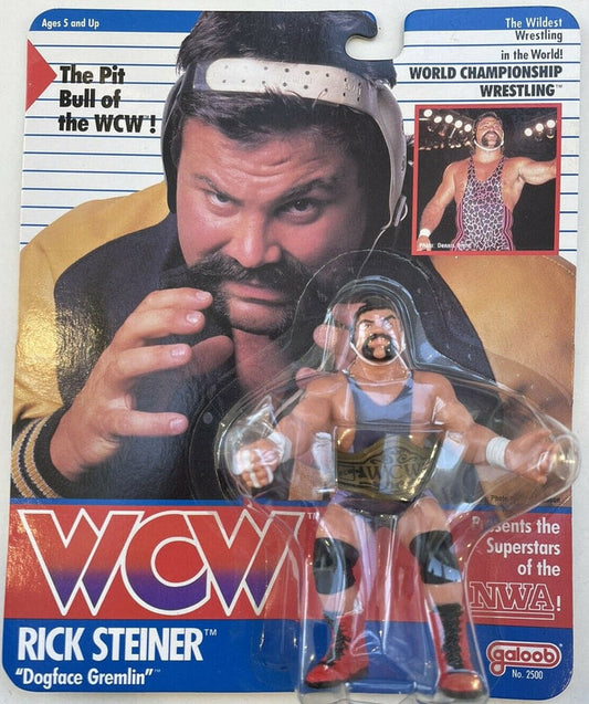 1990 WCW Galoob Series 1 Rick Steiner [NWA Card]