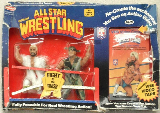 1985 AWA Remco All Star Wrestlers "Fight to the Finish": Steve Regal vs. Curt Hennig