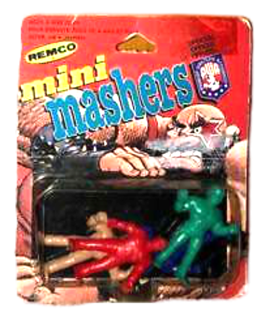 1986 AWA Remco Mini Mashers Mini Mashers 4-Pack