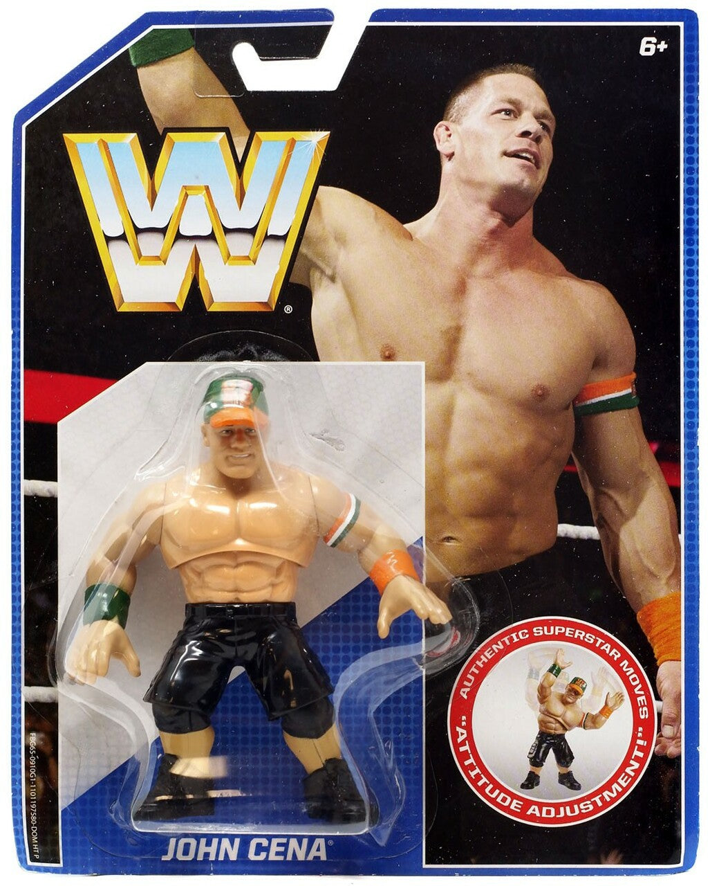 2016 WWE Mattel Retro Series 1 John Cena with Attitude Adjustment! [Exclusive]