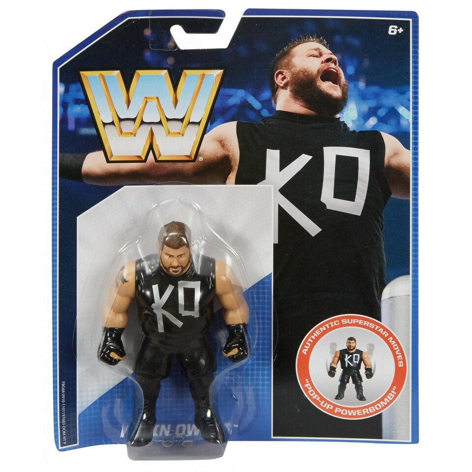 2016 WWE Mattel Retro Series 1 Kevin Owens with Pop-Up Powerbomb! [Exclusive]