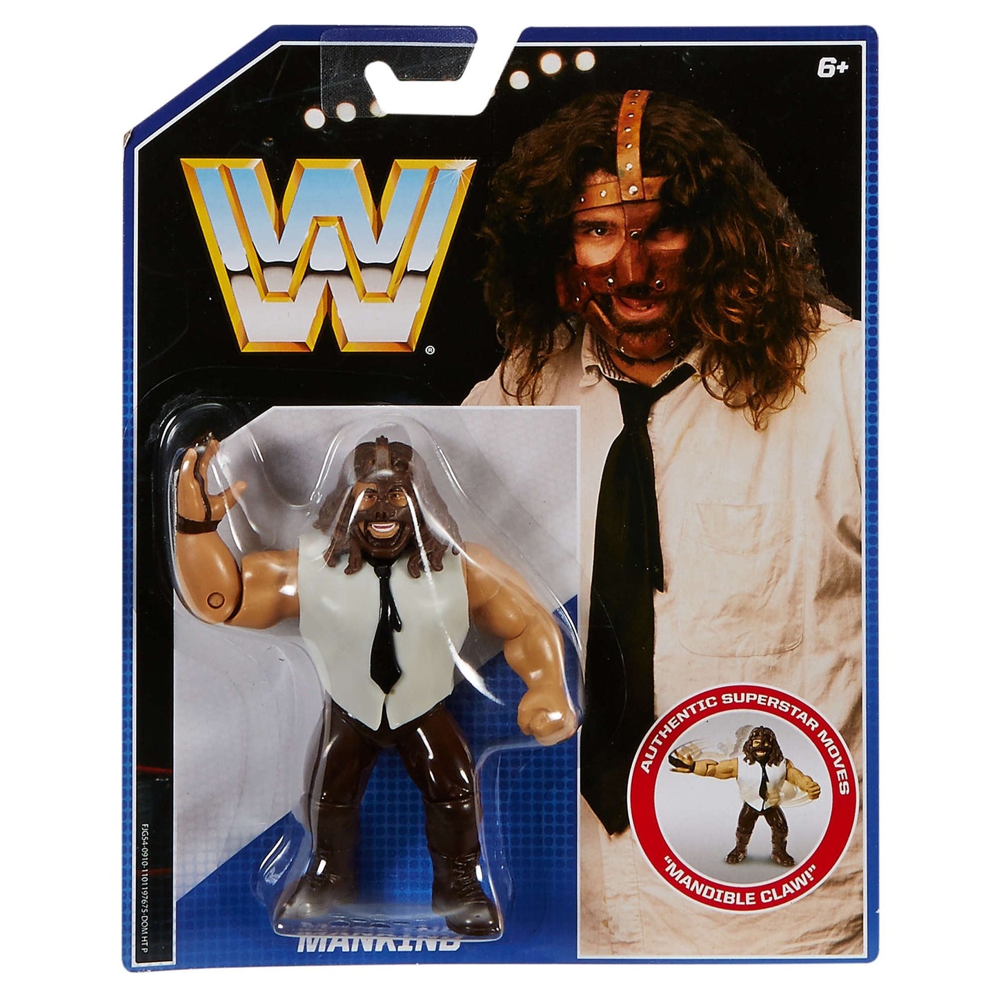 2017 WWE Mattel Retro Series 2 Mankind with Mandible Claw! [Exclusive]