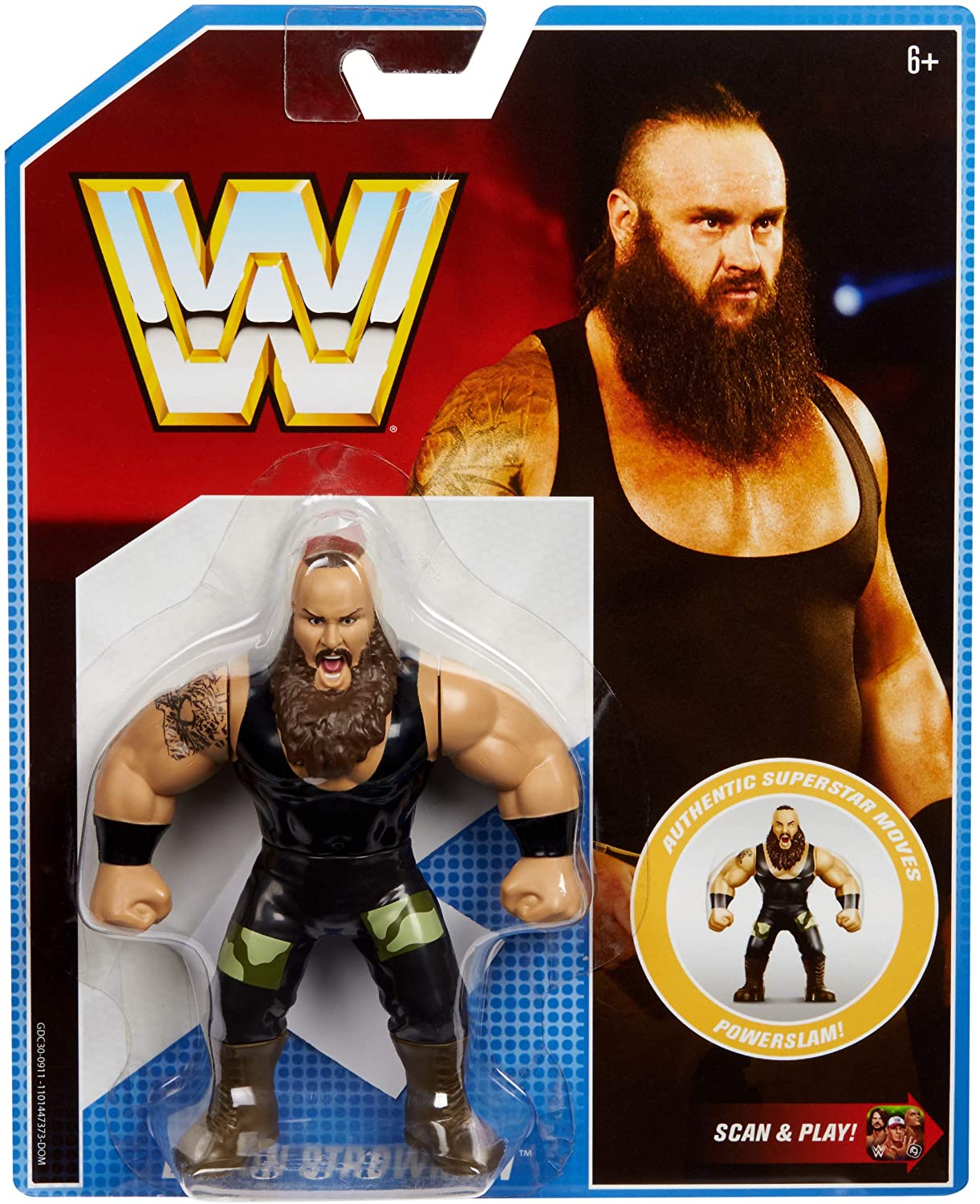 2019 WWE Mattel Retro Series 8 Braun Strowman