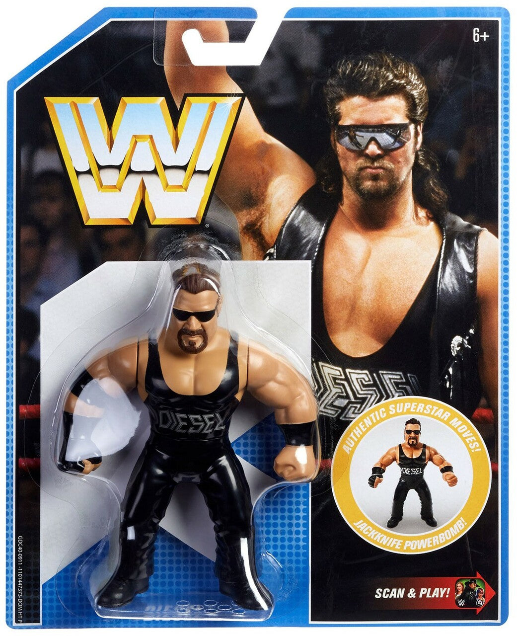 2019 WWE Mattel Retro Series 10 Diesel