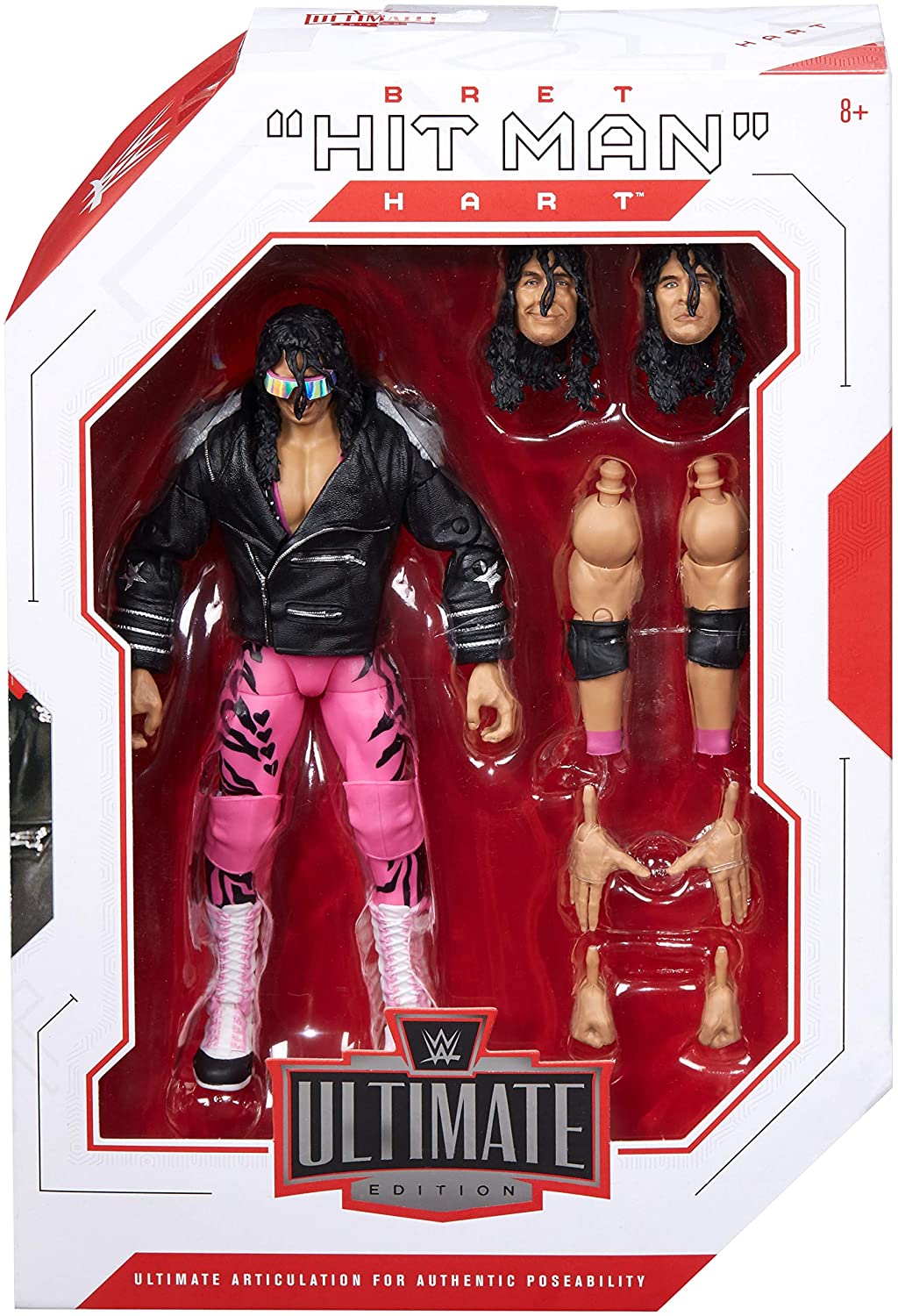2019 WWE Mattel Ultimate Edition Series 2 Bret "Hit Man" Hart