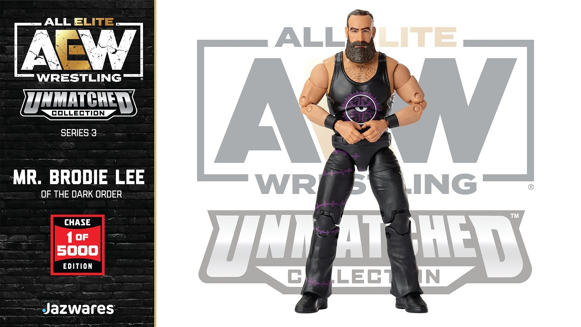 2022 AEW Jazwares Unmatched Collection Series 3 #22 Mr. Brodie Lee