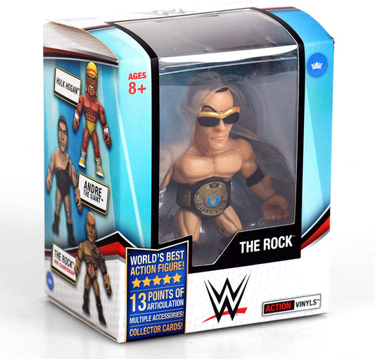 2020 WWE The Loyal Subjects Action Vinyls Series 4 The Rock [With Belt On]