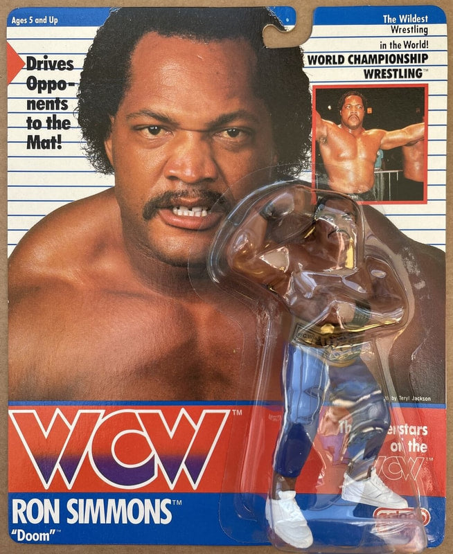 1991 WCW Galoob Series 2 UK Exclusive Ron Simmons