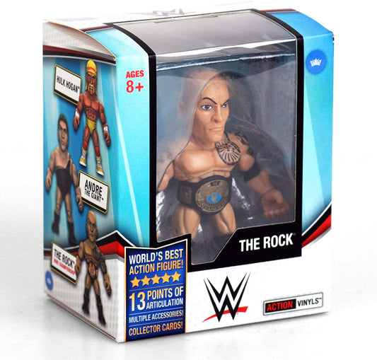 2020 WWE The Loyal Subjects Action Vinyls Series 4 The Rock [Modern Version, Without Shirt]