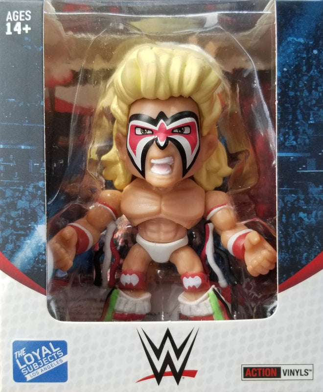 2019 WWE The Loyal Subjects Action Vinyls Series 2 Ultimate Warrior [With White Trunks, Exclusive]