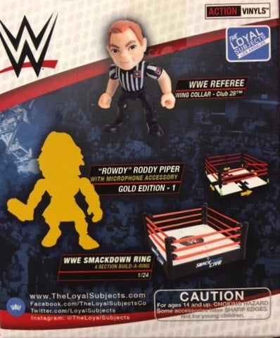 2019 WWE The Loyal Subjects Action Vinyls Series 3 Referee [Exclusive]